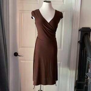 Laundry by Shelli Segall faux wrap dress.